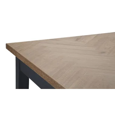 Stół Jadalny Male' 180X80X79 cm (Drewno sosnowe, fornir jesionowy i MDF)